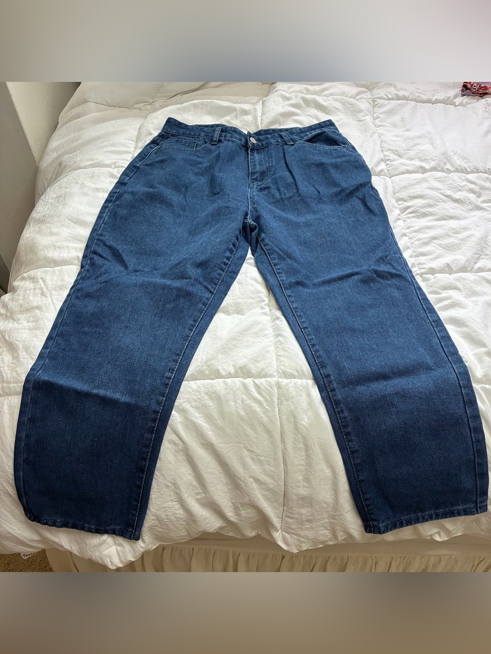 Dark Wash Denim Jeans